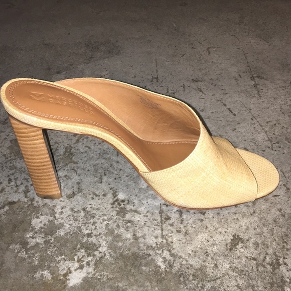 Mercedes Castillo Paulina Raffia Mule Sandal Shoes - Picture 5 of 8